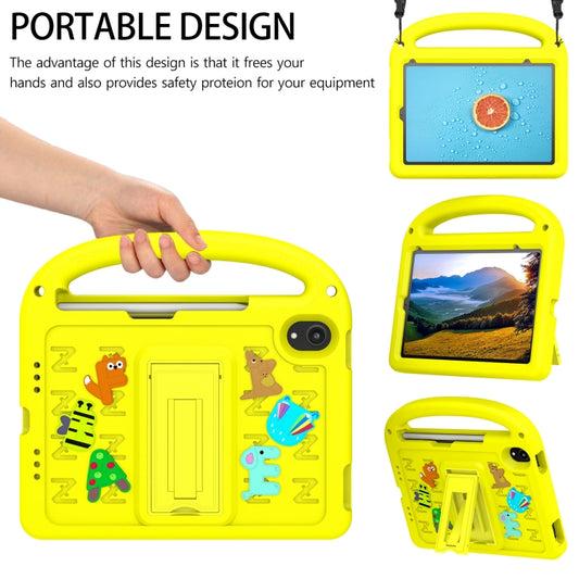 For iPad mini 6 / mini 2024 Cartoon Sparrow EVA Shockproof Tablet Case(Yellow) - iPad mini 6 Cases by buy2fix | Online Shopping UK | buy2fix