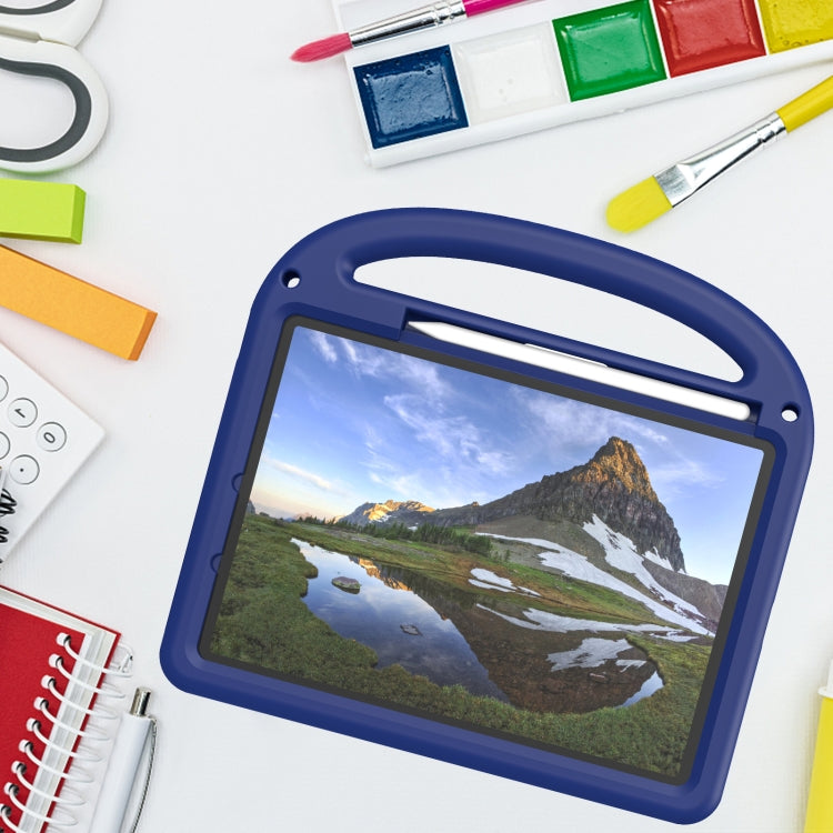 For iPad Air 11 2025 / 2024 Cartoon Sparrow EVA Shockproof Tablet Case(Navy Blue) by buy2fix