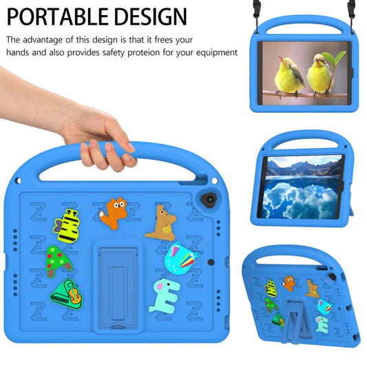 For iPad 10.2 / Air 3 10.5 Cartoon Sparrow EVA Shockproof Tablet Case(Blue) - iPad 10.2 Cases by buy2fix | Online Shopping UK | buy2fix