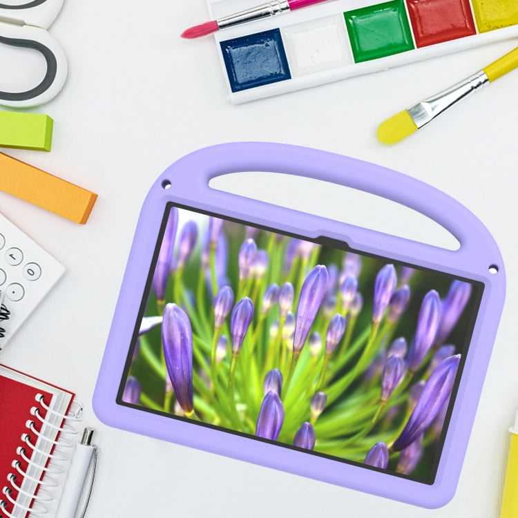 For Lenovo Tab M11 / Xiaoxin Pad 11 2024 Cartoon Sparrow EVA Shockproof Tablet Case(Taro Purple) by buy2fix