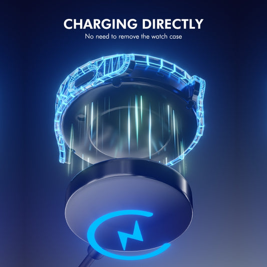 For Samsung Galaxy Watch7 40mm ENKAY Hat-Prince Full Coverage PC + Tempered Glass Film Integrated Watch Case(Silver) by ENKAY