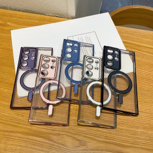 For Samsung Galaxy S24 5G Imitation Original Magsafe TPU Phone Case(Black) by buy2fix