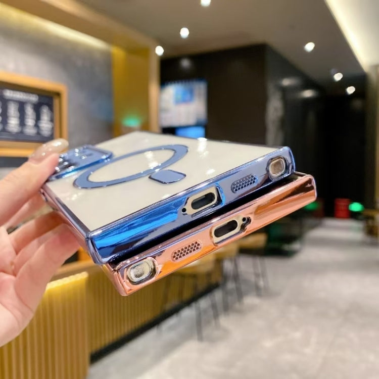 For Samsung Galaxy S23 5G Imitation Original Magsafe TPU Phone Case(Black) by buy2fix