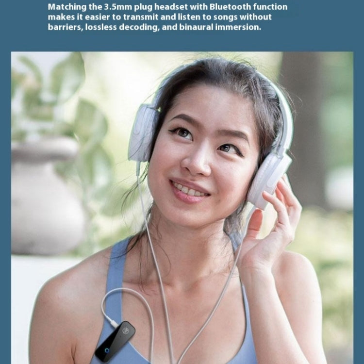 B28 2-In-1 Audio Adapter AUX Connector Bluetooth 5.1 Transmitter Receiver by buy2fix