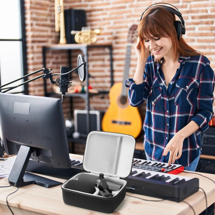 For Shure SM7B / MV7 / MV7X Outdoor Travel Hard Shell Storage Bag by buy2fix