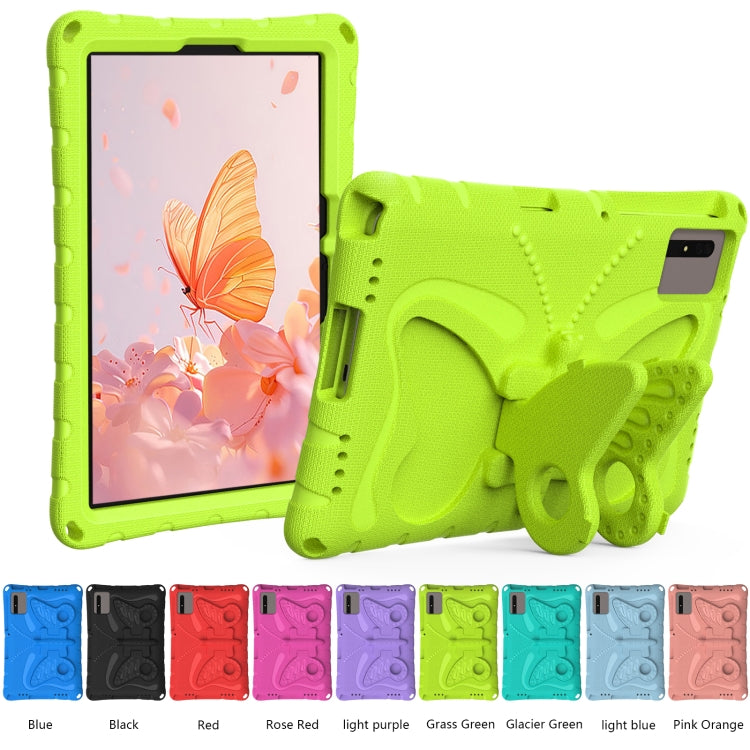 For Huawei MatePad SE 11 2024 Butterfly Bracket EVA Shockproof Tablet Case(Grass Green) by buy2fix