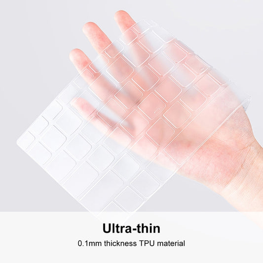 For MacBook Pro 14.2 / 16.2 / Air 13.6 / 15.3 / 14 inch A3434 2025 (M5) ENKAY EU Version Soft TPU Keyboard Protector Film by ENKAY