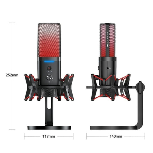 Yanmai X3W Wireless / Wired Dual Mode RGB Gaming Noise Reduction Microphone by Yanmai