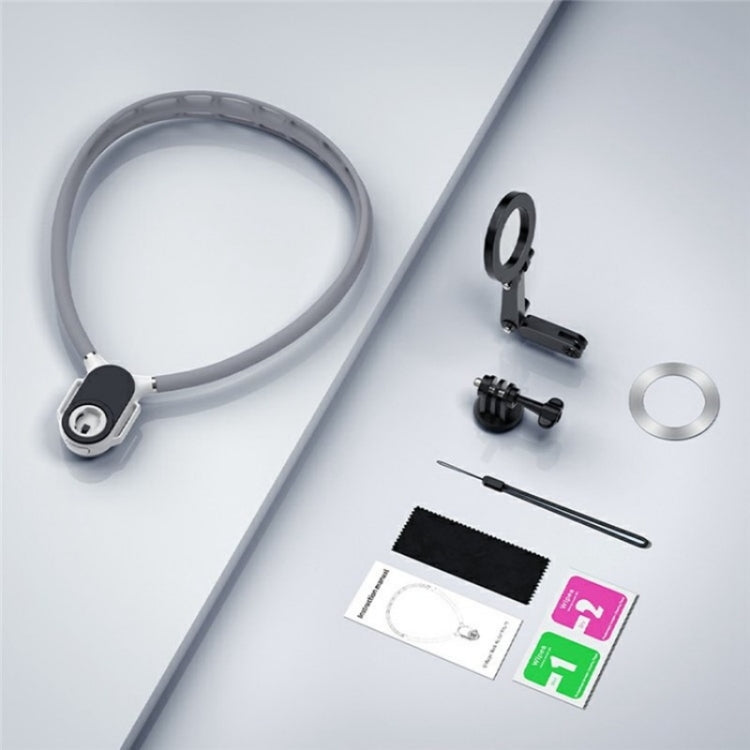 SX-P05 Magnetic Collar Phone Clamp Bracket POV View Mount(Grey) - Lazy Bracket by buy2fix | Online Shopping UK | buy2fix