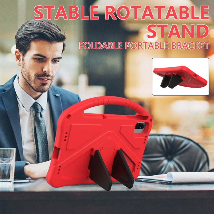 For Infinix XPad 11 inch 2024 EVA Shockproof Tablet Case with Holder(Red) by buy2fix