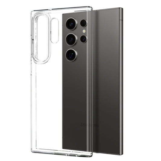 For Samsung Galaxy S25 Ultra 5G NORTHJO TPU Case with Screen Film, Support Fingerprint Unlock(Transparent) by NORTHJO