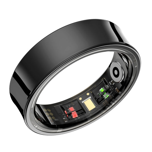 R09 SIZE 10 Smart Ring, Support Heart Rate / Blood Oxygen / Sleep Monitoring / Multiple Sports Modes(Black) by buy2fix
