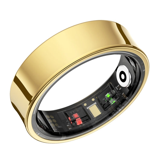 R09 SIZE 10 Smart Ring, Support Heart Rate / Blood Oxygen / Sleep Monitoring / Multiple Sports Modes(Gold) by buy2fix