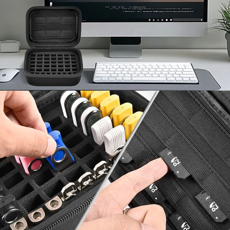 USB Flash Drives Card Box Electronic Spare Parts Storage Bag by buy2fix