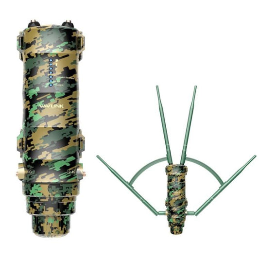 WAVLINK WN572HP3 With Poe High Gain Antennas AC1200 Dual Band WiFi Extender, Plug:US Plug - Wireless Routers by WAVLINK | Online Shopping UK | buy2fix