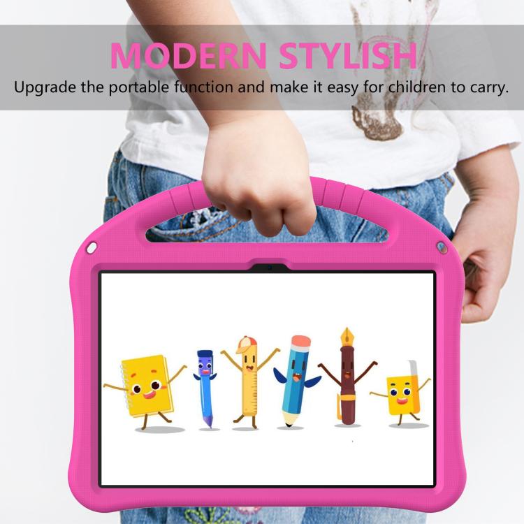 For onn. 10.1 Tablet Gen 4 2024 EVA Shockproof Tablet Case with Holder(RoseRed) - Others by buy2fix | Online Shopping UK | buy2fix