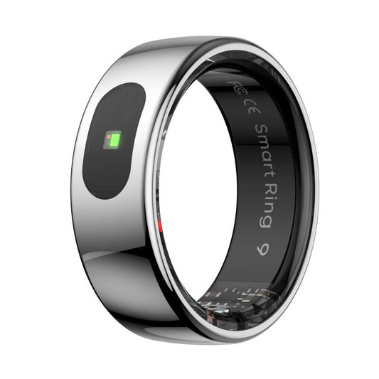 R08 SIZE 10 Smart Ring, Support Heart Rate / Blood Oxygen / Sleep / Multiple Sports Modes(Silver) - Smart Rings / Smart Telephones by buy2fix | Online Shopping UK | buy2fix
