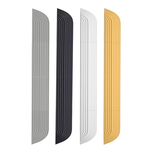 JUNSUNMAY For Ecovacs / iRobot / Mijia / Dreame Sweeping Robot Universal Silicone Threshold Bars Ramp Mat(White) - Other Accessories by JUNSUNMAY | Online Shopping UK | buy2fix