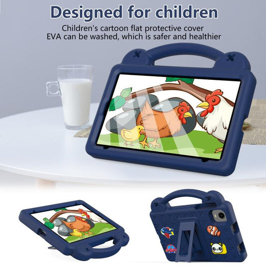 For Alldocube iPlay 60 Mini Pro Handle Kickstand Children EVA Shockproof Tablet Case(Navy Blue) - CUBE by buy2fix | Online Shopping UK | buy2fix