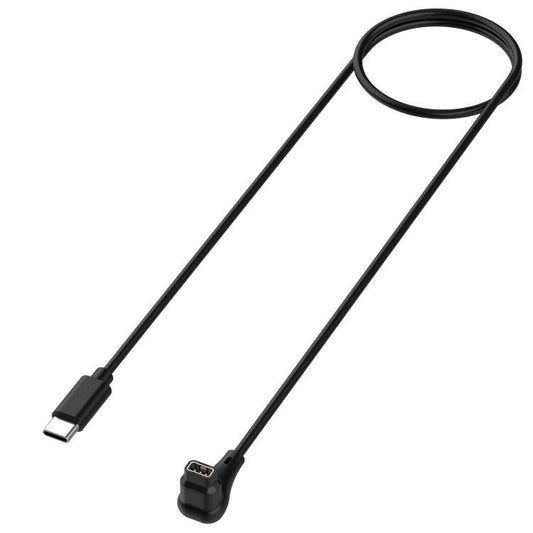 For COROS PACE Pro USB-C / Type-C Interface Smart Watch Charging Cable, Length: 1m(Black) - Charger by buy2fix | Online Shopping UK | buy2fix