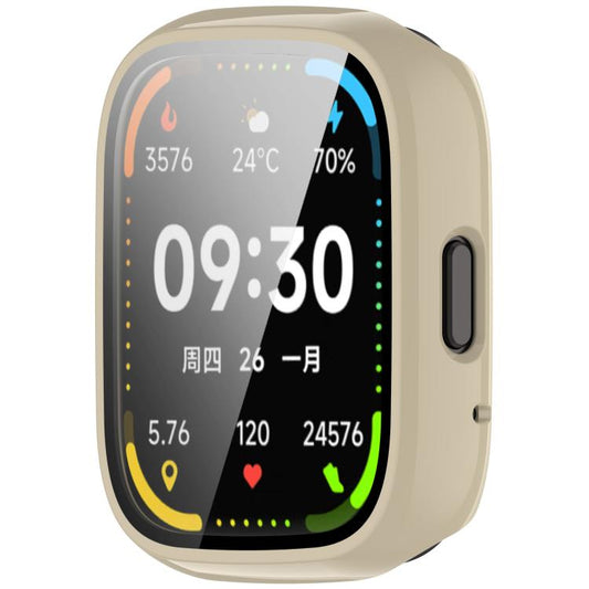 For Lexin Watch 3 Tempered Film Integrated PC Watch Protective Case(Ivory White) - Watch Case by buy2fix | Online Shopping UK | buy2fix