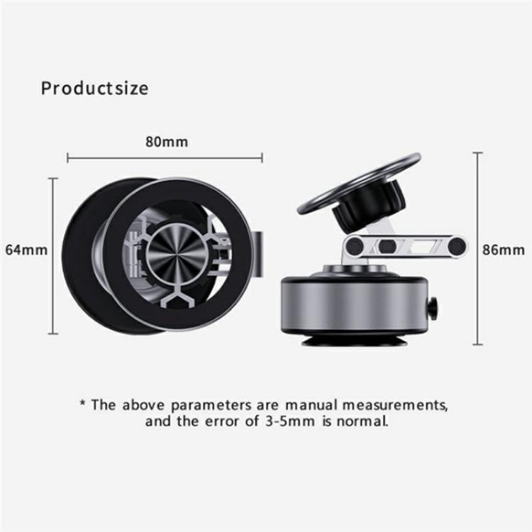 X91 360 Degree Rotation Navigation Stand Car Dashboard Magnetic Phone Mount Holder(Silver) - Universal Car Holders by buy2fix | Online Shopping UK | buy2fix