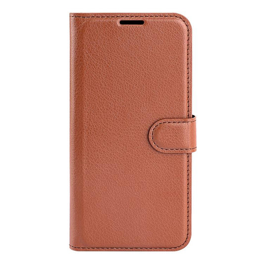 For Google Pixel 10 / 10 Pro Litchi Texture Horizontal Flip Leather Phone Case with Holder(Brown) - Google Cases by buy2fix | Online Shopping UK | buy2fix