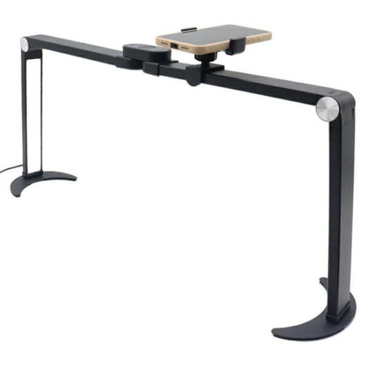 M21X 35W Beauty Tattoo Eyebrow Eyelash Nail Art Lighting Lamp with Phone Stand, Plug:EU Plug(White) - Selfie Light by buy2fix | Online Shopping UK | buy2fix