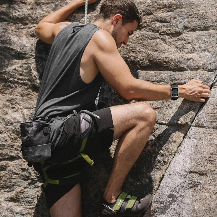 For Apple Watch 42mm / 41mm / 40mm / 38mm Kalebol Hook and Tri-Loop Nylon Watch Band(Army Green) - Watch Bands by Kalebol | Online Shopping UK | buy2fix