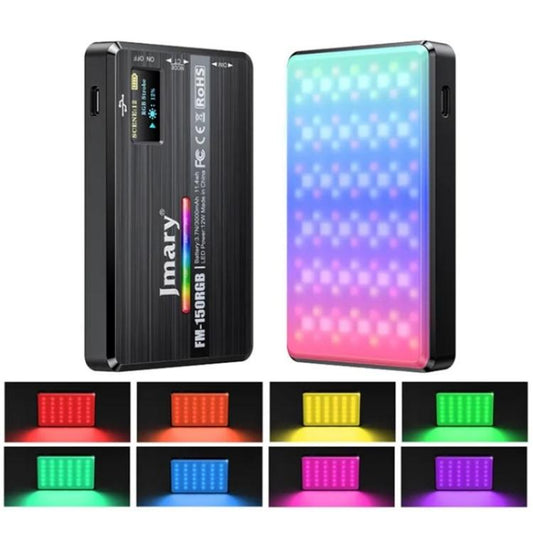 JMARY FM-150RGB For Smartphone Laptop Camera Portable LED RGB Photography Video Light - by Jmary | Online Shopping UK | buy2fix