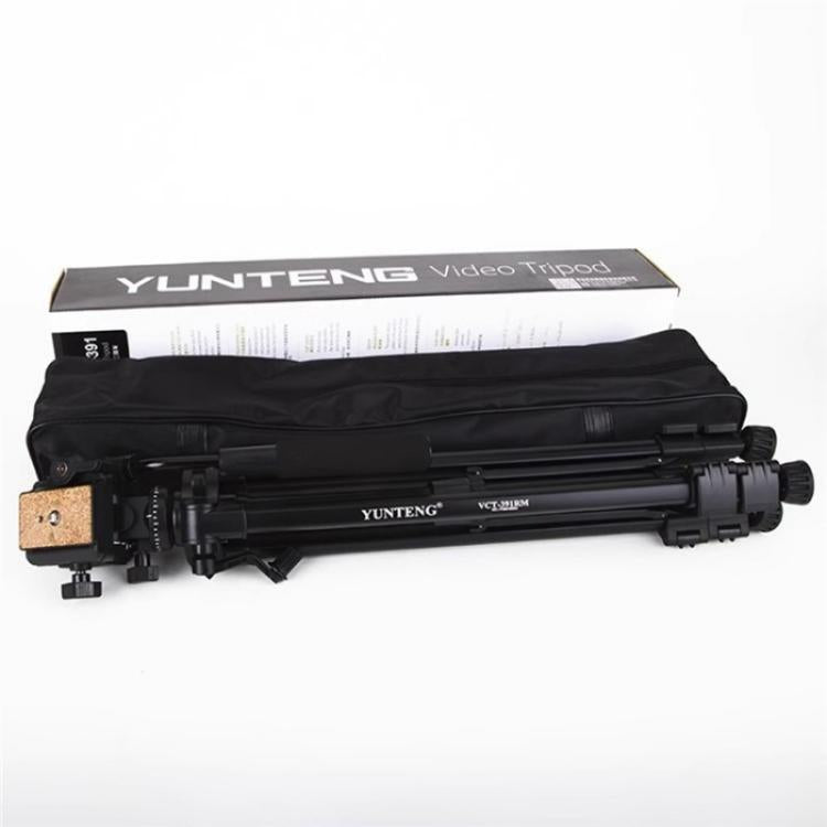 YUNTENG VCT-391RM Portable Live Streaming Stand for Sony JVC Canon Camera Tripod - Tripods by YUNTENG | Online Shopping UK | buy2fix