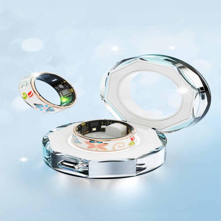 R18 SIZE 6 Smart Ring, Support Heart Rate / Blood Oxygen / Sleep / Care For Faimilies(Rose Gold) - Smart Rings / Smart Telephones by buy2fix | Online Shopping UK | buy2fix