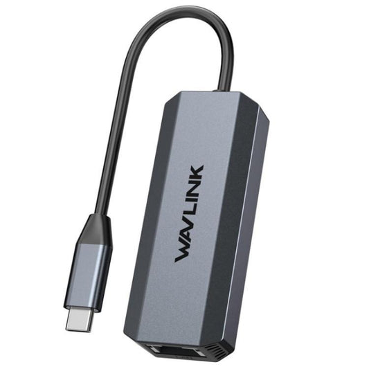 WAVLINK WL-NWU341G Laptop USB-C to 5000Mbps RJ45 LAN Ethernet Network Adapter - USB Network Adapter by WAVLINK | Online Shopping UK | buy2fix