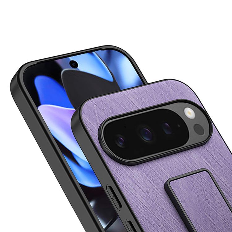 For Google Pixel 10 / 10 Pro Electroplating Wristband Holder Brushed Texture Phone Case(White) - Google Cases by buy2fix | Online Shopping UK | buy2fix