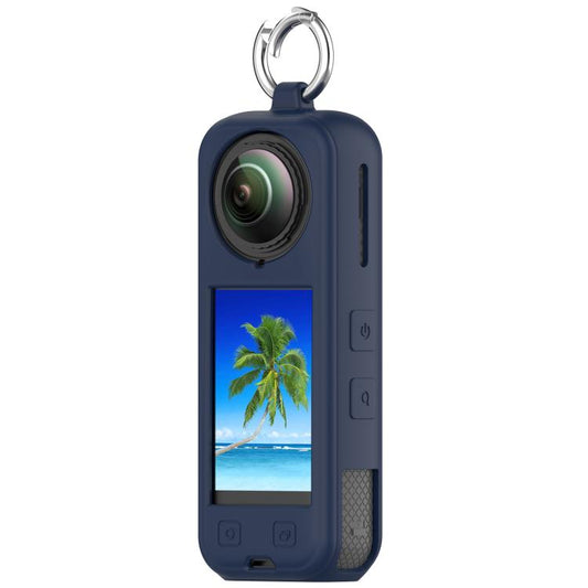 For Insta360 X5 Silicone Protective Case(Midnight Blue) - Case & Bags by buy2fix | Online Shopping UK | buy2fix