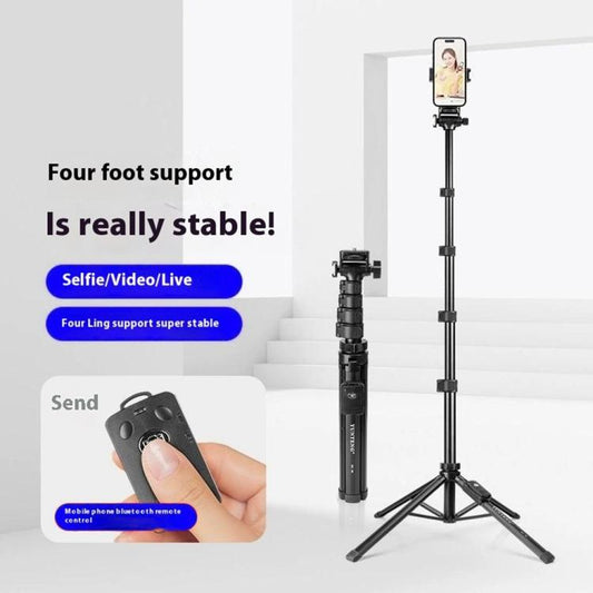 YUNTENG XC-90 Smartphone Camera Bluetooth Selfie Stand for Vlog Video Live Streaming - Tripods by YUNTENG | Online Shopping UK | buy2fix