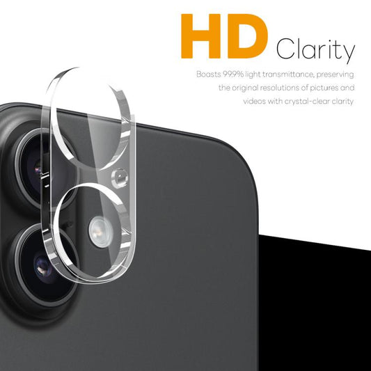 For iPhone 17 2pcs NORTHJO Camera Lens Protector 3D HD Tempered Glass Film(Clear) - iPhone 17 Tempered Glass by NORTHJO | Online Shopping UK | buy2fix
