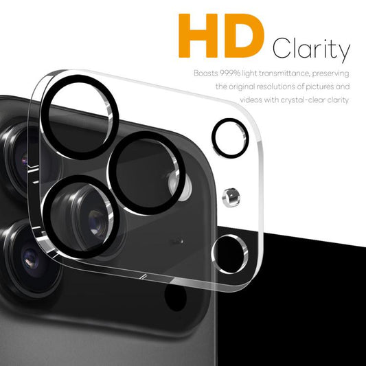 For iPhone 17 Pro Max 2pcs NORTHJO Camera Lens Protector 3D Night Shot Tempered Glass Film(Black) - iPhone 17 Pro Max Tempered Glass by NORTHJO | Online Shopping UK | buy2fix