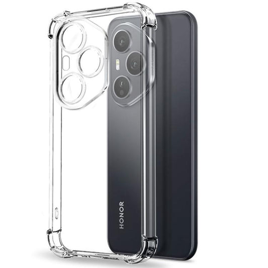 For Honor 400 Pro Global 160.8mm NORTHJO 2 in 1 TPU Airbag Shockproof Phone Case with Screen Film(Clear) - More iPhone Cases by NORTHJO | Online Shopping UK | buy2fix