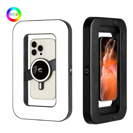 S4 RGB For Live Streaming / Photography Magnetic Phone Video Light Full Color Fill Light - Selfie Light by buy2fix | Online Shopping UK | buy2fix