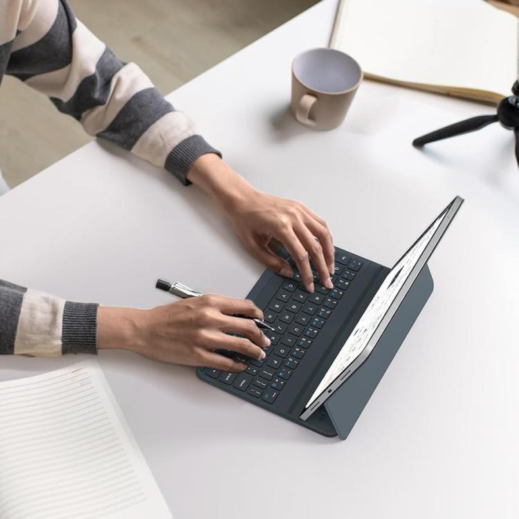 For iPad Pro 13 2024 Magnetic Keyboard Slim Protective Case - For iPad Pro by buy2fix | Online Shopping UK | buy2fix