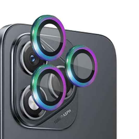 For Honor 400 Lite Global NORTHJO Camera Lens Protector CD Metal Ring Tempered Glass Film(Colorful) - Honor Tempered Glass by NORTHJO | Online Shopping UK | buy2fix