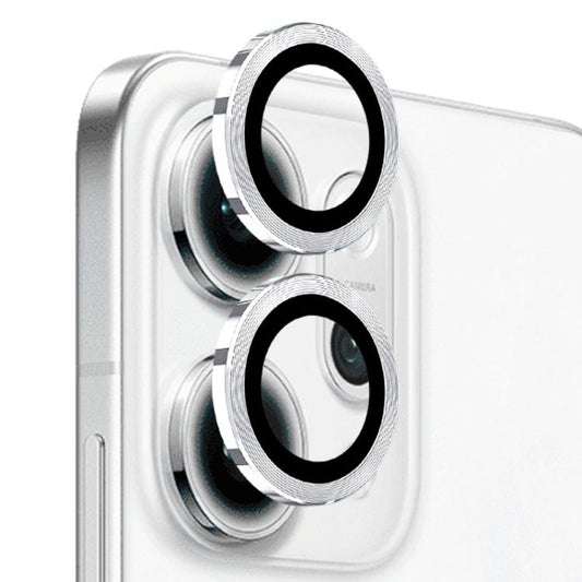 For OPPO Reno14 Global NORTHJO Camera Lens Protector CD Metal Ring Tempered Glass Film(Silver) - OPPO Tempered Glass by NORTHJO | Online Shopping UK | buy2fix