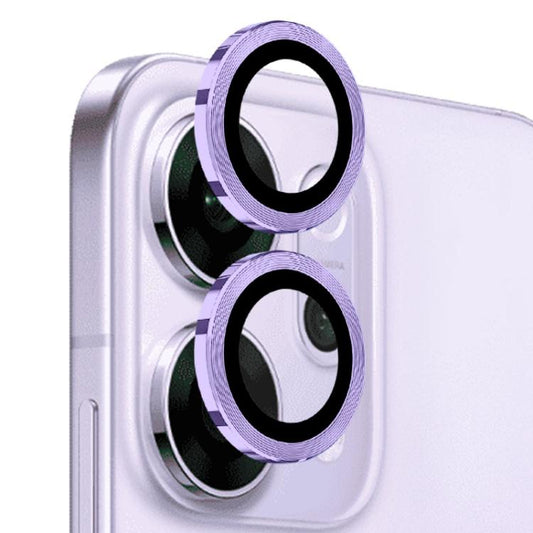 For OPPO Reno14 Global NORTHJO Camera Lens Protector CD Metal Ring Tempered Glass Film(Purple) - OPPO Tempered Glass by NORTHJO | Online Shopping UK | buy2fix