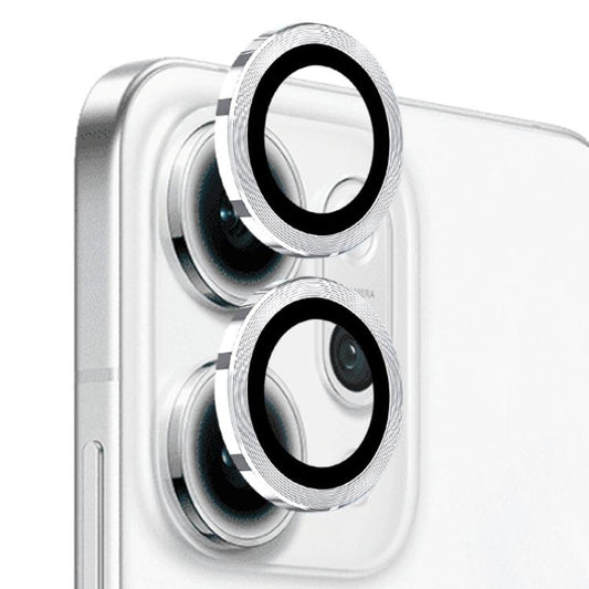 For OPPO Reno14 Pro Global NORTHJO Camera Lens Protector CD Metal Ring Tempered Glass Film(Silver) - OPPO Tempered Glass by NORTHJO | Online Shopping UK | buy2fix