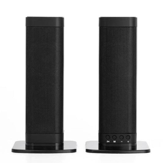 BKS-33 5.0 TV Home Wireless Soundbar, Support TF, Removable and Splice, 3D Stereo Effect - Desktop Speaker by buy2fix | Online Shopping UK | buy2fix