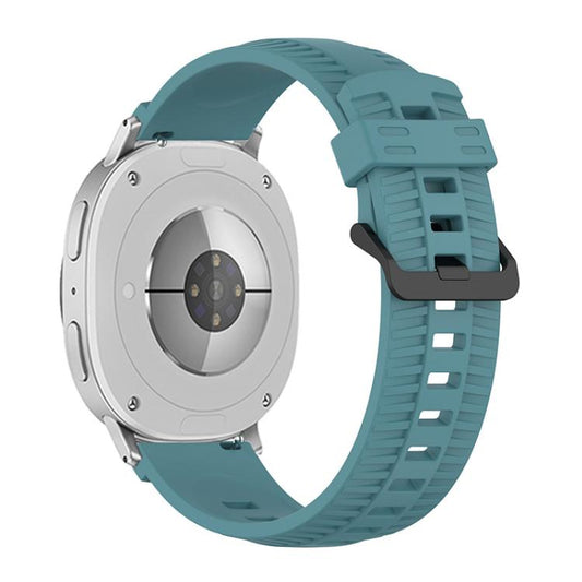 For Samsung Galaxy Watch8 / Watch8 Classic Tire Texture Silicone Watch Band(Rock Green) - Watch Bands by buy2fix | Online Shopping UK | buy2fix