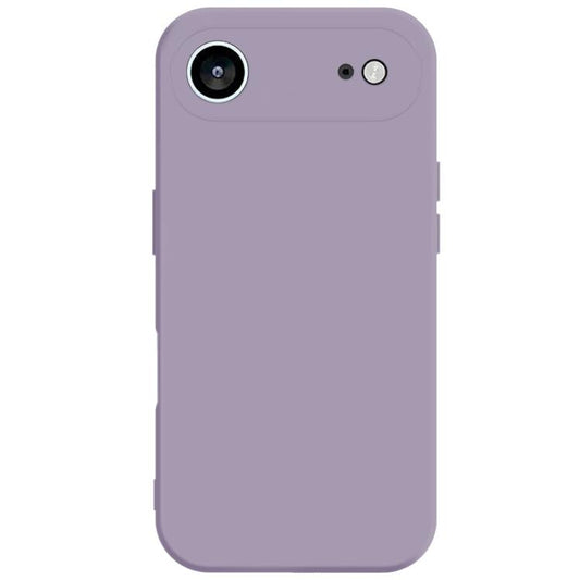 For iPhone 17 Air Kalebol Precise Cutouts Solid Color TPU Phone Case(Grass Purple) - iPhone 17 Air Cases by Kalebol | Online Shopping UK | buy2fix