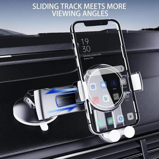 X253 Dashboard Suction Cup Holder Multifunctional 360 Degree Rotating Car Phone Mount - Universal Car Holders by buy2fix | Online Shopping UK | buy2fix