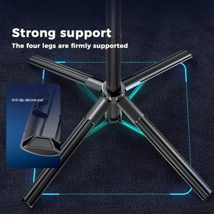Q565 Anti Shake Extendable 4-Leg Stand Smartphone Facial Tracking Gimbal Selfie Stick - Selfie Sticks by buy2fix | Online Shopping UK | buy2fix